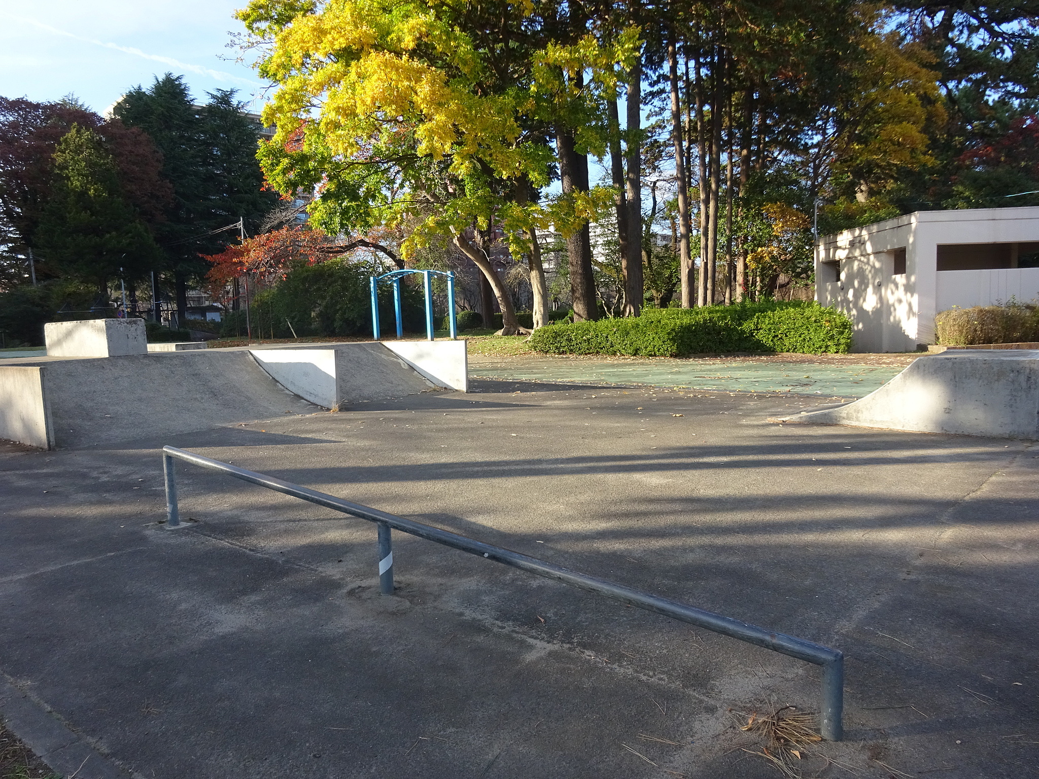 榴岡公園　スケートボード